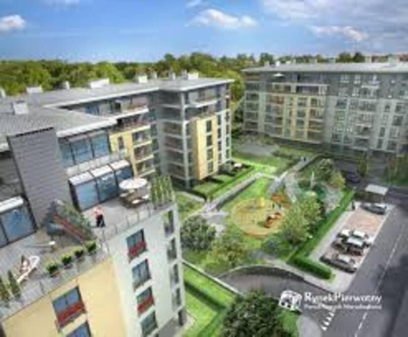 Warsaw King Size Apartment Bagian luar foto
